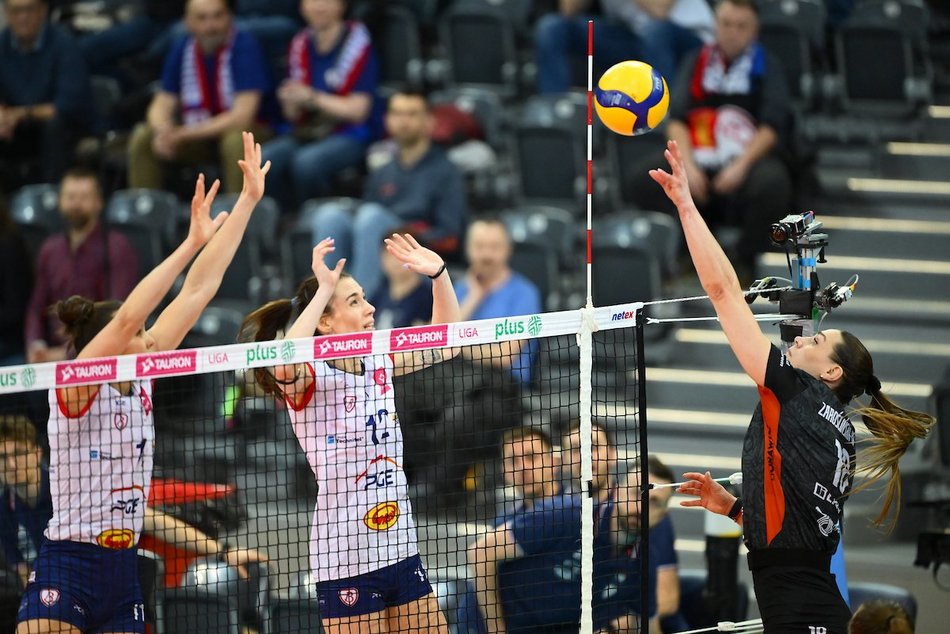 Połowa drogi. PGE Budowlani Łódź ze zwycięstwem w pierwszym meczu półfinału TAURON Ligi