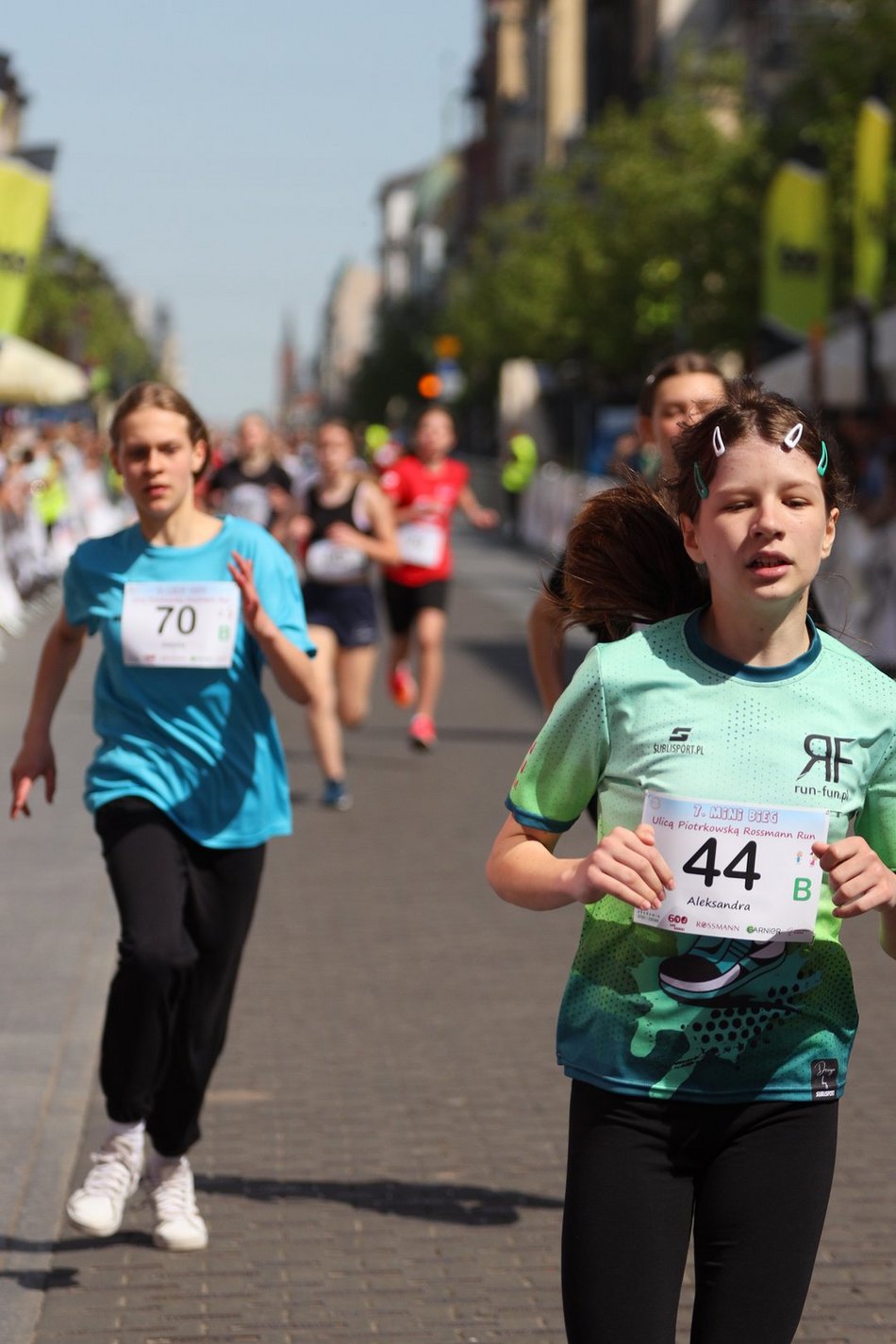Mini Bieg Ulicą Piotrkowską.
