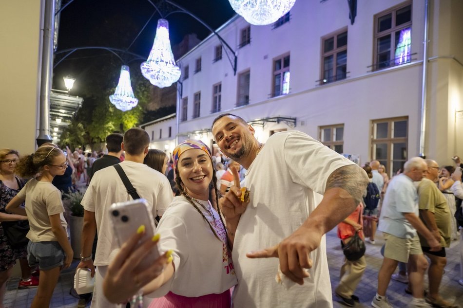 Otwarcie podwórka przy Piotrkowskiej 118