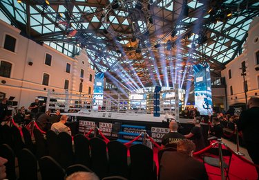 Polsat Boxing Promotions. Zobacz jubileuszową galę na dworcu Łódź Fabryczna [ZDJĘCIA] - fot. Paweł Łacheta