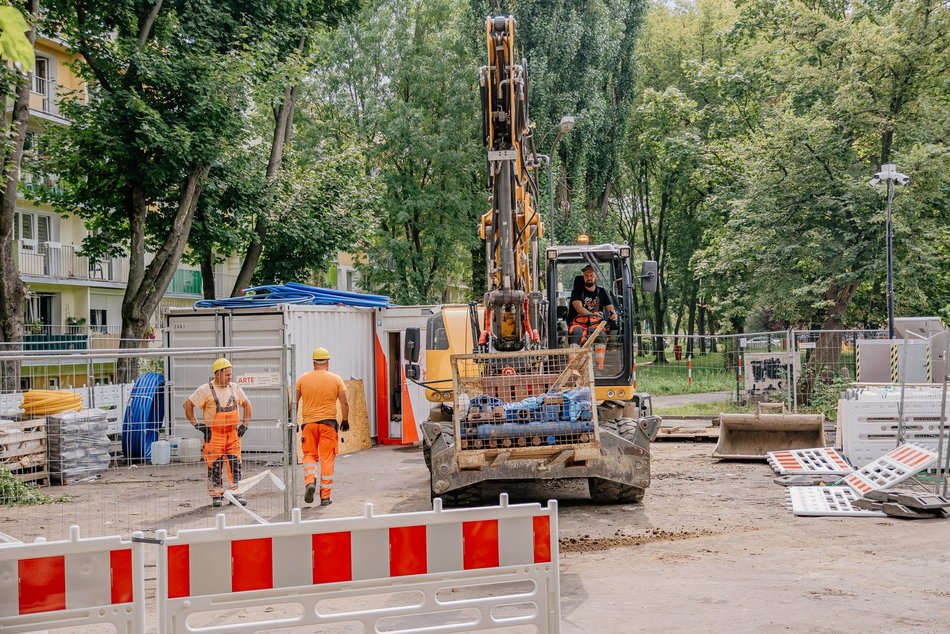 Remont Leczniczej po pierwszym tygodniu