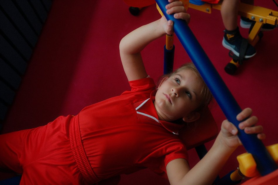 Pierwsza siłownia dla przedszkolaków w Łodzi. Nic słodszego dzisiaj nie zobaczysz!