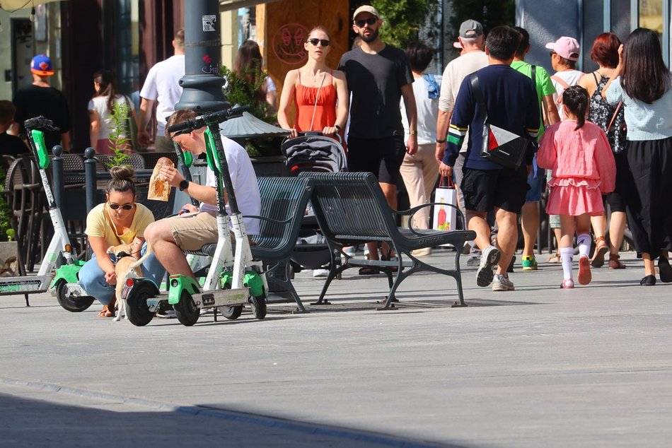 Lato zawitało na Piotrkowską i plac Wolności. To gorący weekend w Łodzi