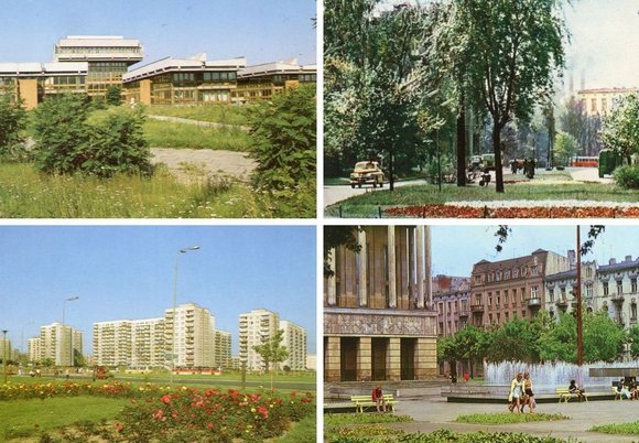 Zielona Łódź dawnych lat