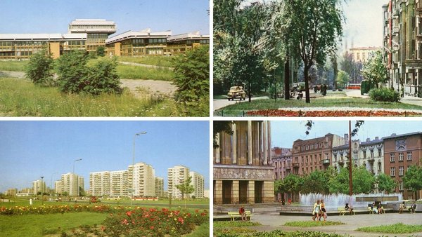 Zielona Łódź dawnych lat