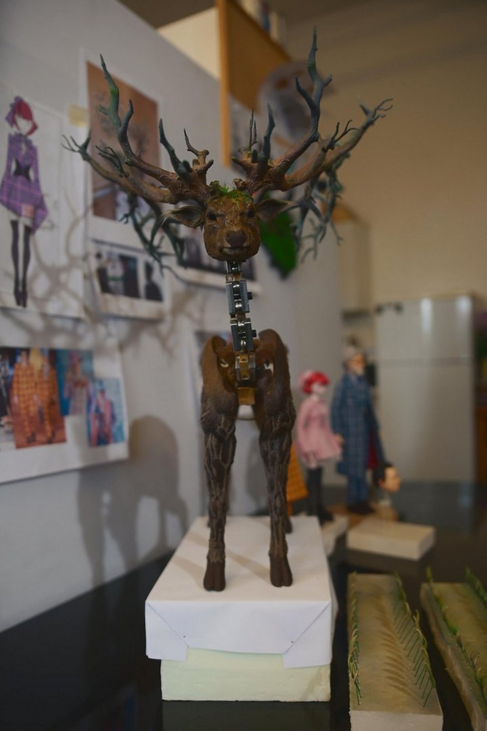 W Łodzi powstają lalki do filmu animowanego „Jeleń”. To opowieść o pięknie i kruchości natury