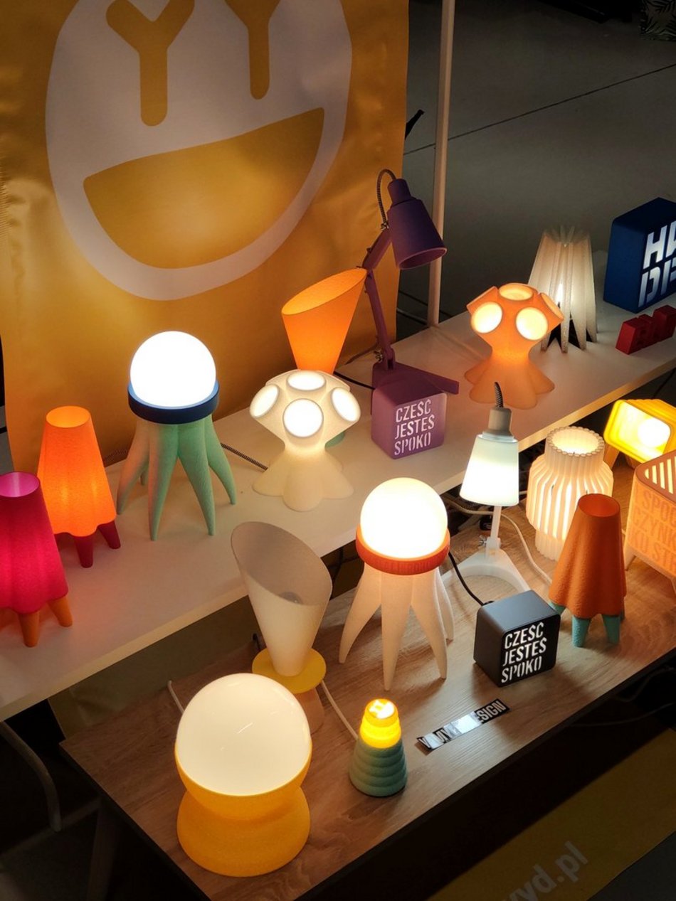 adam szczesny, lampy 3d