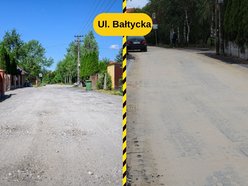 Łódź. Ulica Bałtycka w Łodzi