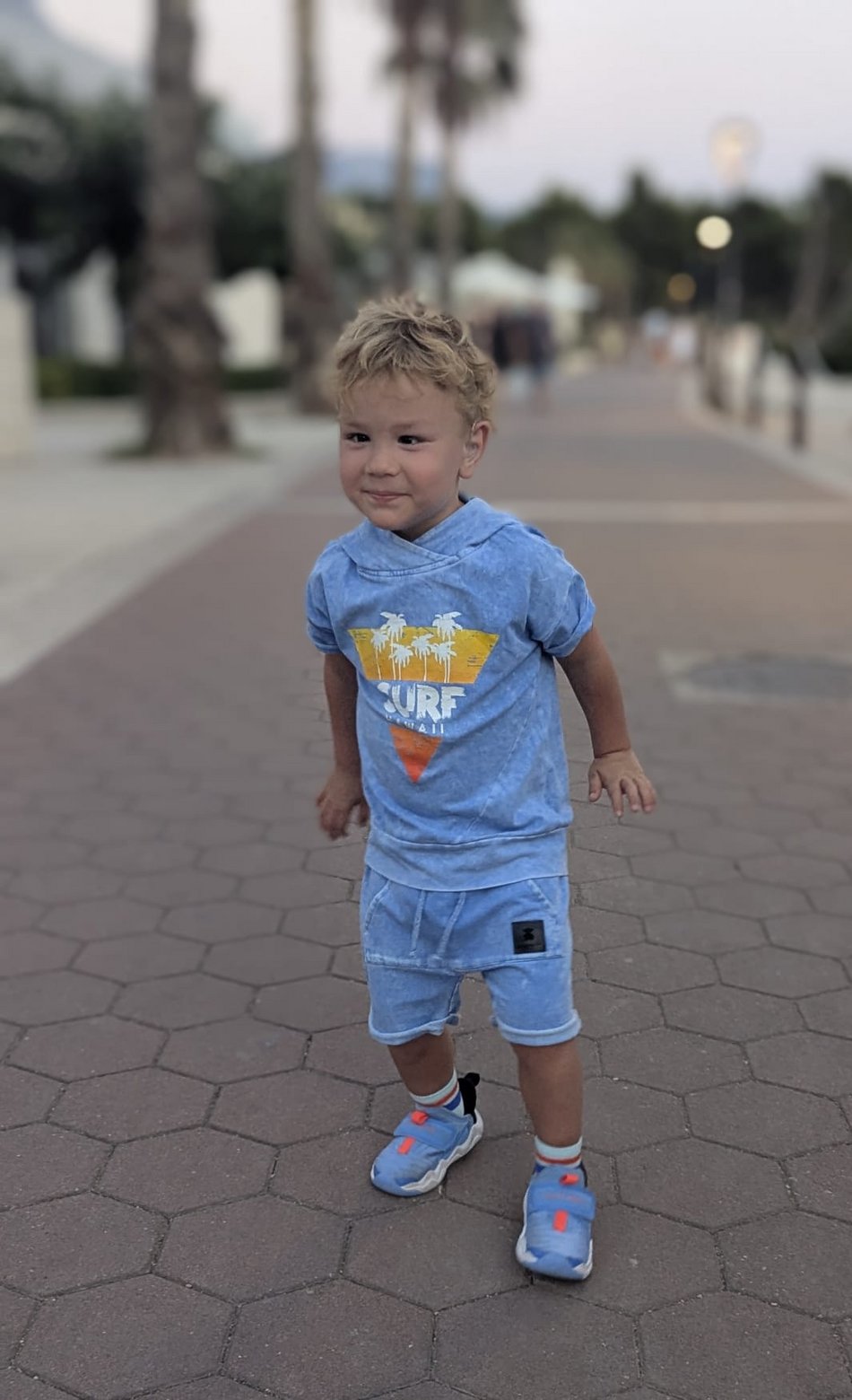 Łódź. Światowy Dzień Wcześniaka w Łodzi. Na zdjęciu Kordian, wcześniak urodzony w ICZMP w Łodzi