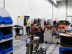 Zakład Techniki MPK Łódź na Helenówku od kulis