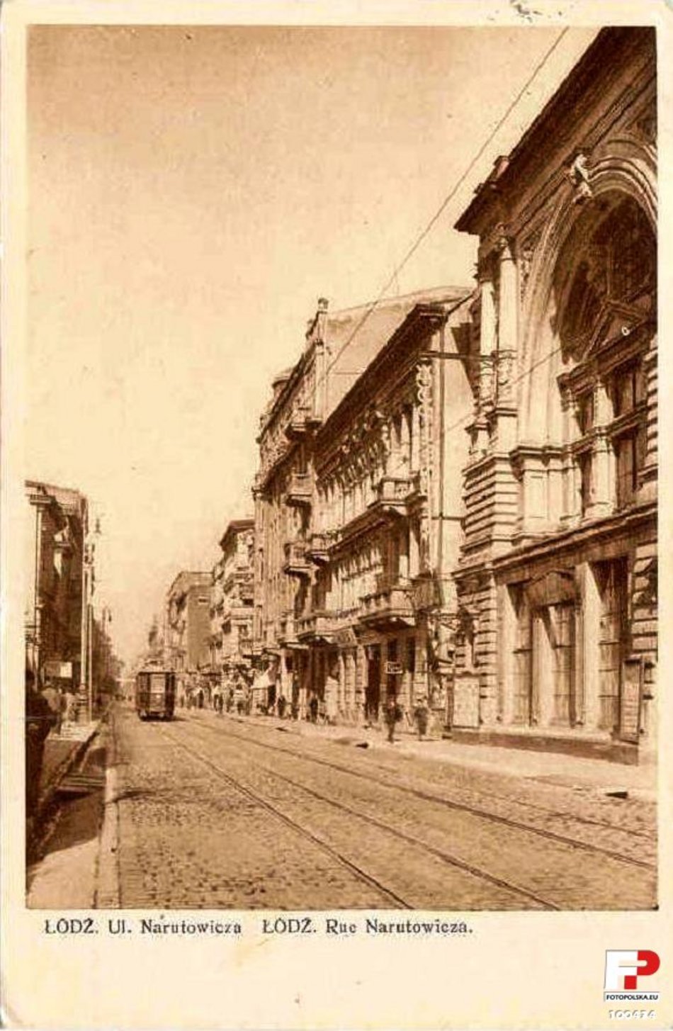Ulica Narutowicza - lata 1930-1939