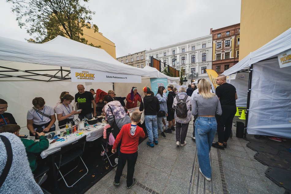 Piknik przy Włókienniczej