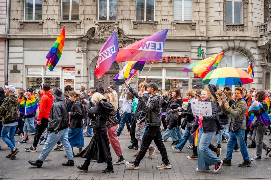 Łódź. Marsz Równości Łódź 2025 przeszedł ulicami miasta. Moc pozytywnej energii!