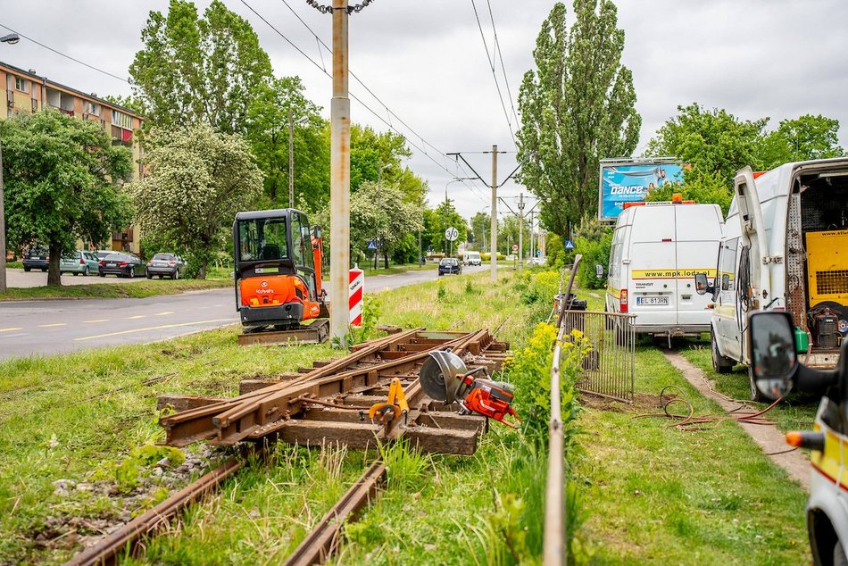 Tramwaje MPK Łódź wrócą na Chojny. Prace przy Kilińskiego nie zwalniają tempa