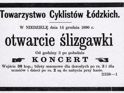 Łódź. Jak wyglądały pierwsze lodowiska w dawnej Łodzi? Ślizgawka w lesie przy muzyce orkiestry