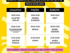 Great September 2025 w Łodzi ogłasza darmową scenę główną w pasażu Schillera