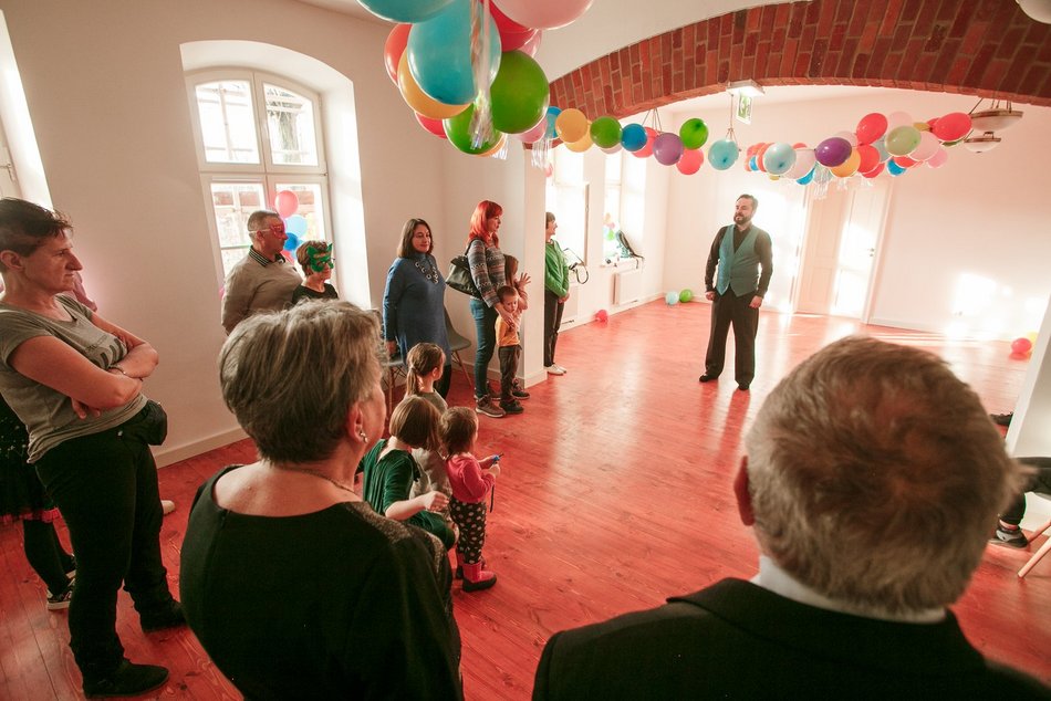 Karnawałowa impreza na Księżym Młynie