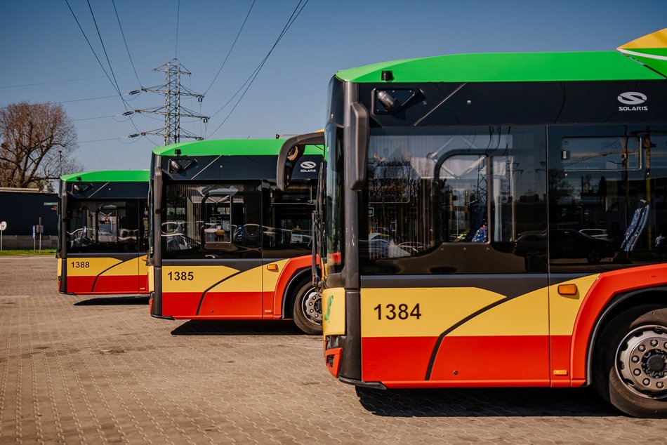 Łódź. Autobusy MPK Łódź