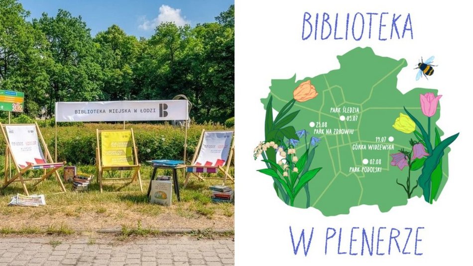 Łódź. Biblioteka Miejska w Łodzi rusza w plener! Warsztaty, gry i zabawy przez całe wakacje