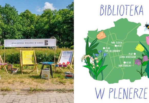 Łódź. Biblioteka Miejska w Łodzi rusza w plener! Warsztaty, gry i zabawy przez całe wakacje