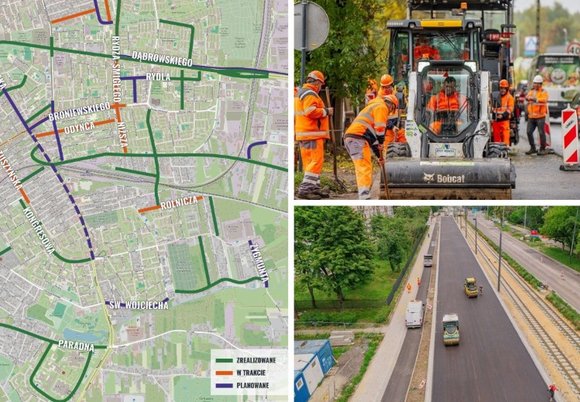 Łódź. Co z remontami na Chojnach i Dąbrowie w Łodzi? Gotowe realizacje i plany na 2026 rok