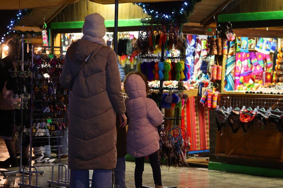 Świąteczny klimat na Jarmarku Bożonarodzeniowym w Łodzi