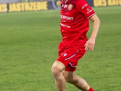 Łódź. Piłkarz Widzewa Łódź