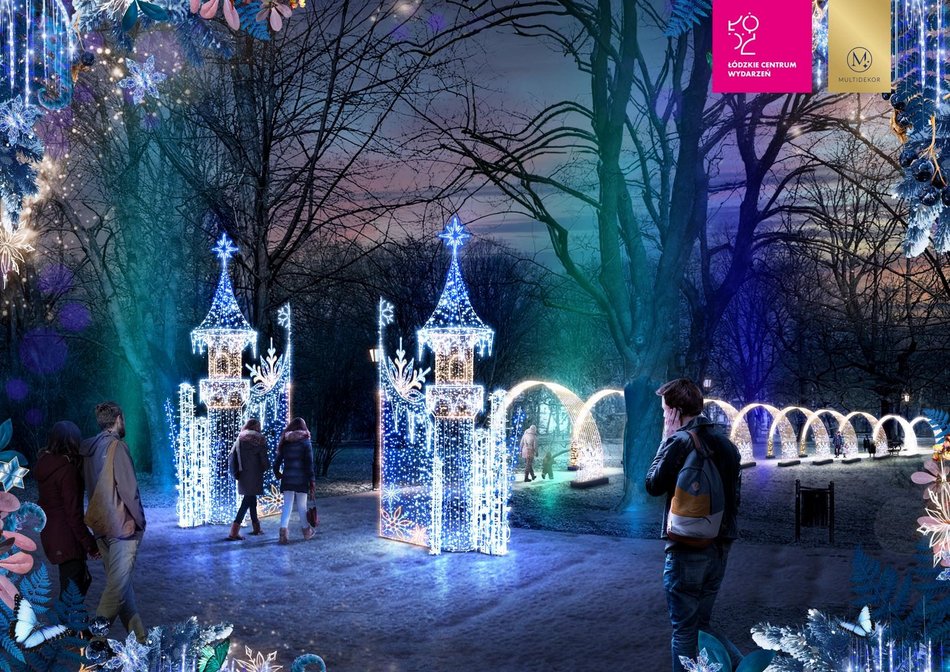 wizualizacja parku rozrywki