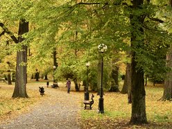 Łódź. Jesień w parku Źródliska w Łodzi. Nie wybrać się tam na spacer to grzech!
