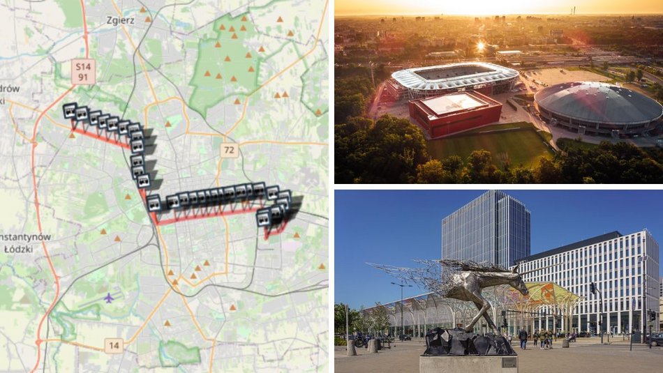 Łódź. 1. Linia 8 MPK Łódź