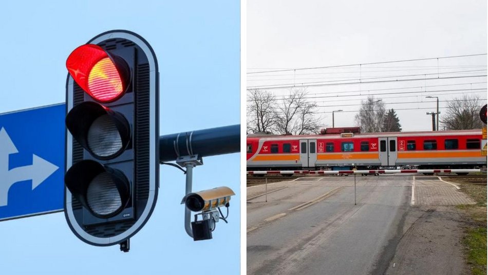 Pierwszy system Red Light na przejeździe kolejowym w Łódzkiem