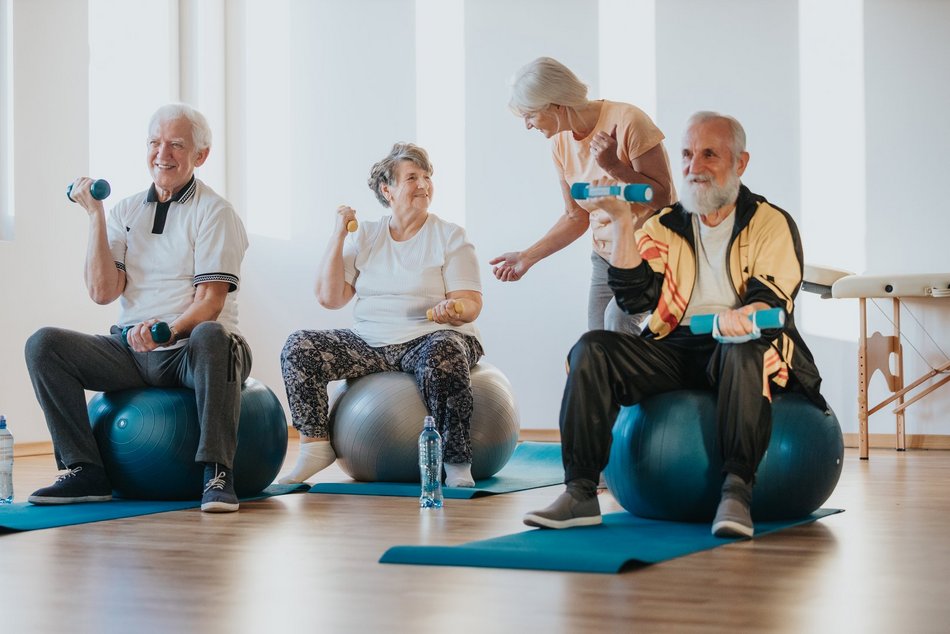 Pilates dla seniorów w Łódzkim Centrum Wydarzeń