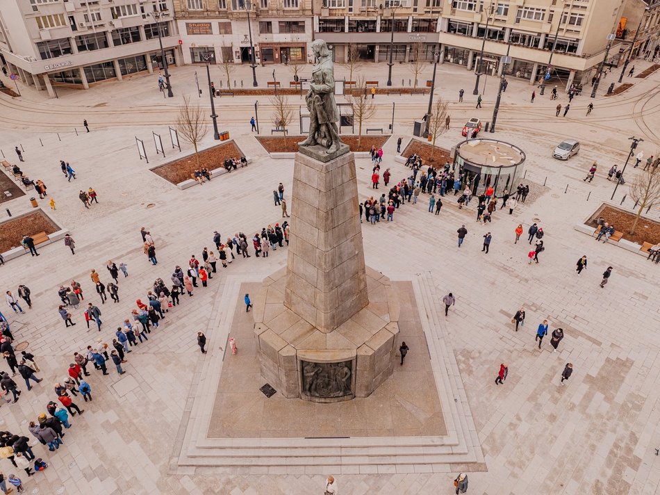 Plac Wolności otwarty