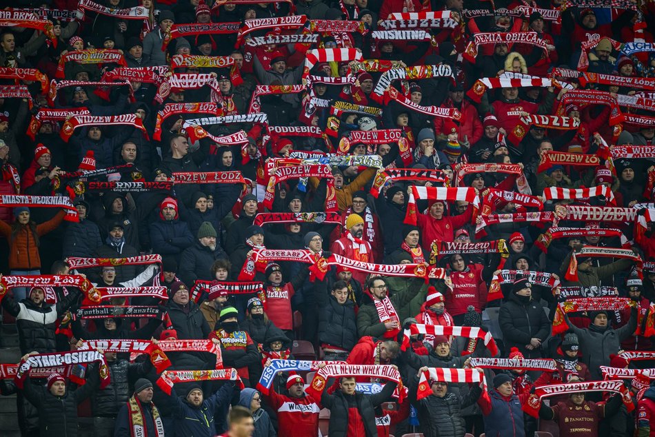 Zdjęcia z meczu Widzewa Łódź z Cracovią