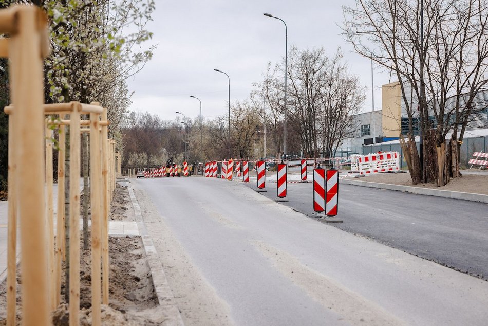 Łódź. Remont Szparagowej i Wersalskiej