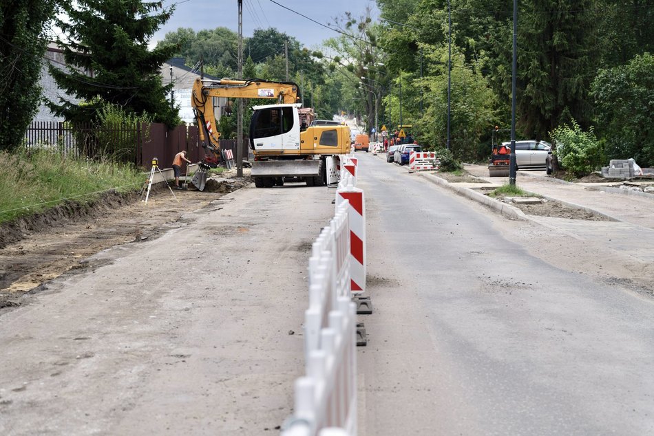 Łódź. Remonty na Bałutach