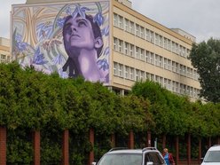 Nowy mural na mapie Łodzi! „Ciekawość” pojawiła się na kampusie Politechniki Łódzkiej
