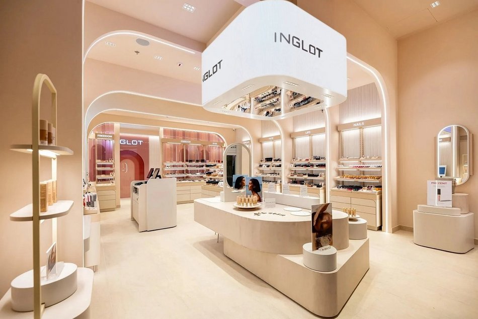 Inglot w Manufakturze po remoncie! Futurystyczny salon z kosmetykami już otwarty!