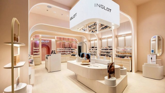 Inglot w Manufakturze po remoncie! Futurystyczny salon z kosmetykami już otwarty!