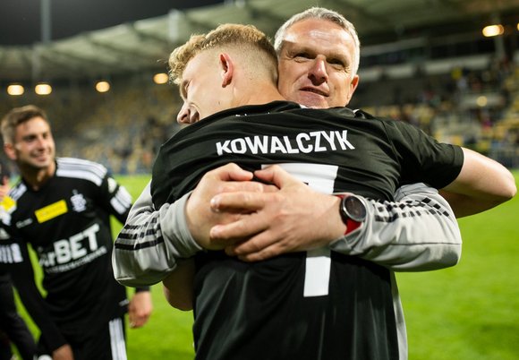 Kazimierz Moskal, trener ŁKS Łódź