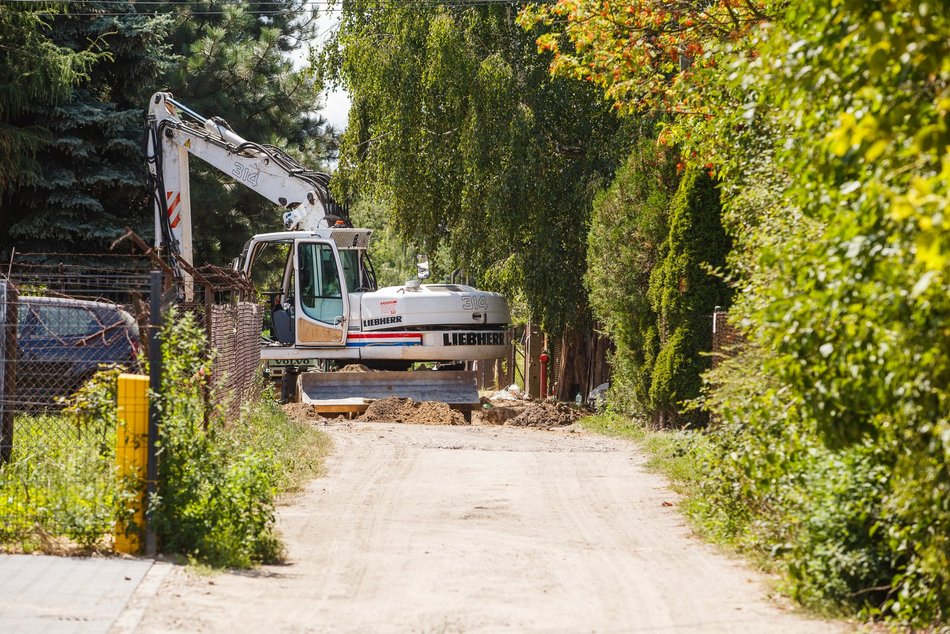 Ulica Kupały w remoncie 