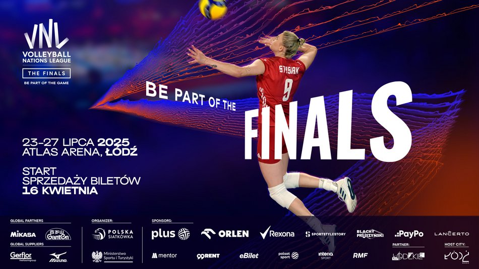 Łódź. Siatkarska Liga Narodów 2025 w Atlas Arenie. Ruszyła sprzedaż biletów!