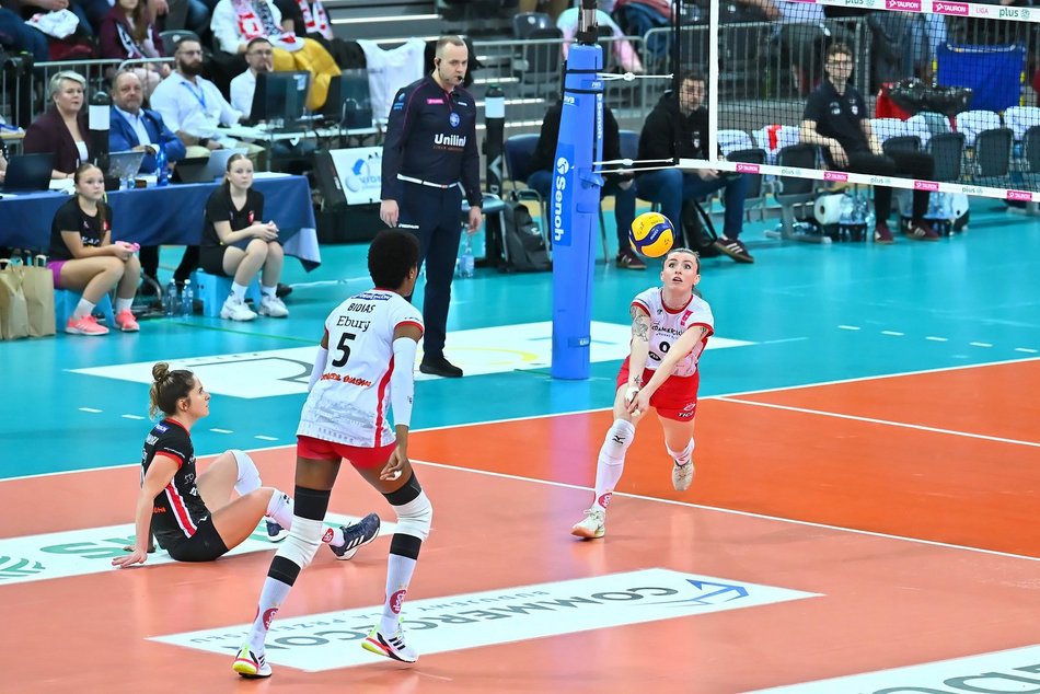 Łódź. Siatkarki ŁKS Łódź