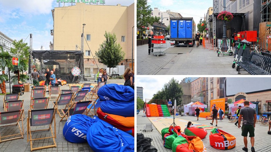 Przygotowania do 602. Urodzin Łodzi. Na Piotrkowskiej prace wre!