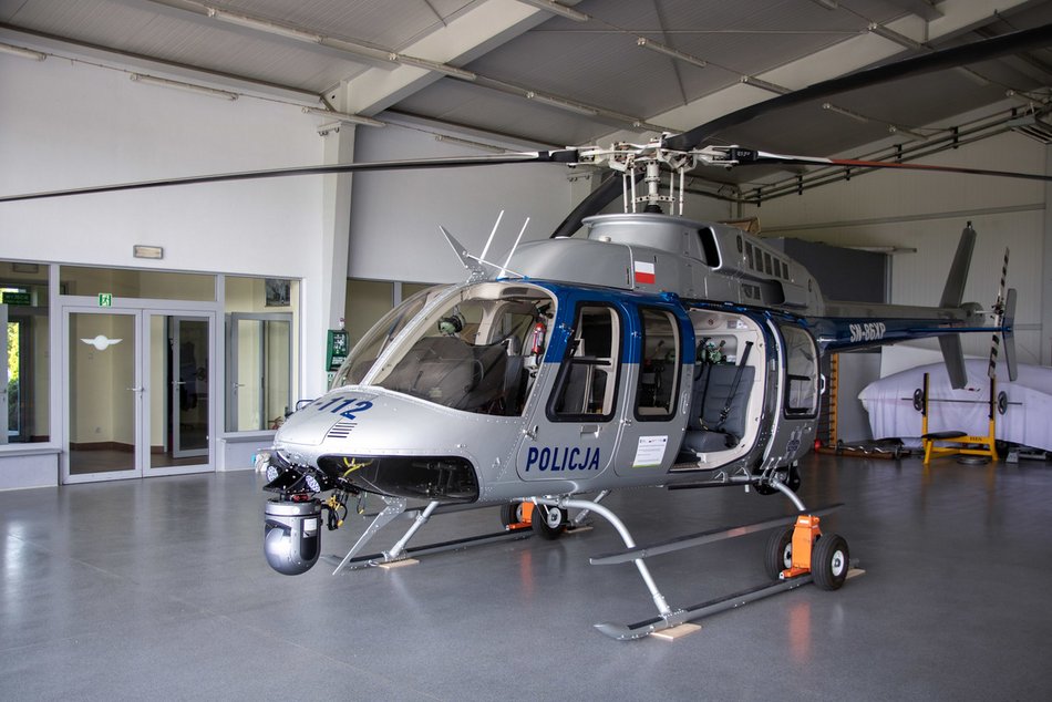Łódź. Policja w Łodzi z nowoczesnym śmigłowcem. Do jakich akcji będzie służyć?
