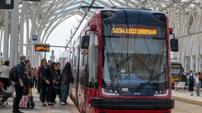 Łódź. Awaria tramwajów MPK Łódź w centrum. Objazdy i komunikacja zastępcza 