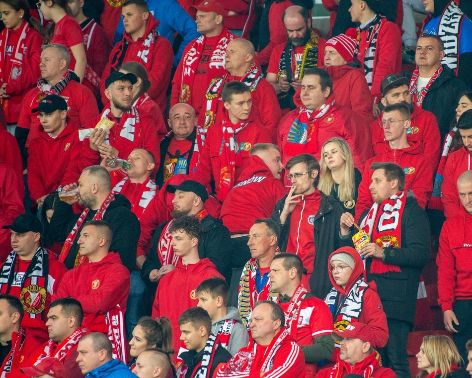 Łódź. Widzew Łódź - Jagiellonia Białystok. Byłeś/aś na meczu? Znajdź się w galerii zdjęć