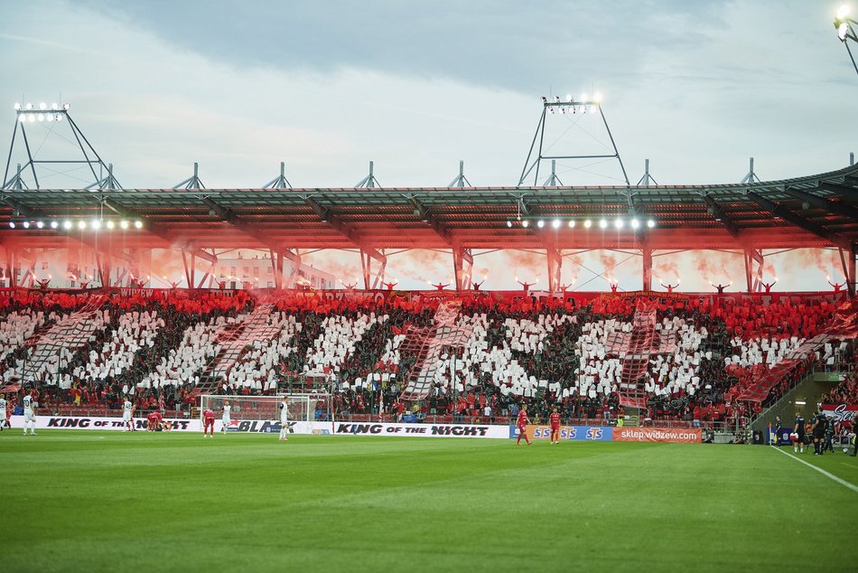 Mecz Widzew Łódź kontra Puszcza Niepołomice. Odszukaj się na zdjęciach z trybun!