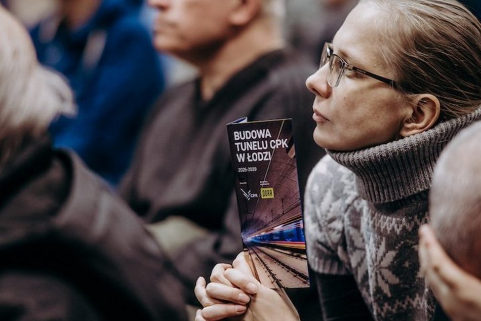 Łódź. KDP. Pierwsze spotkanie wykonawcy z mieszkańcami odbyło się na Karolewie