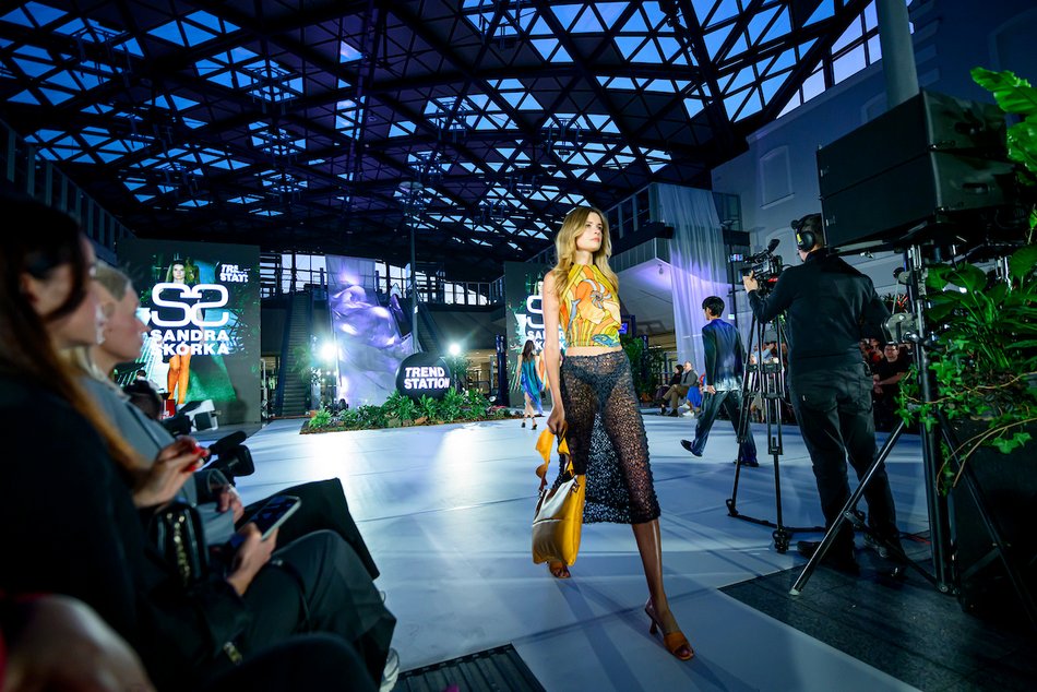 Łódź. Trend Station. Niezwykły pokaz mody na dworcu Łódź Fabryczna